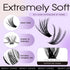 40D Best Individual Lashes Fluffy 3D Effect